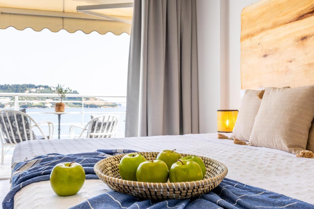Апартаменты Casa Blue Marine, Philian Collection Скиатос Экстерьер фото