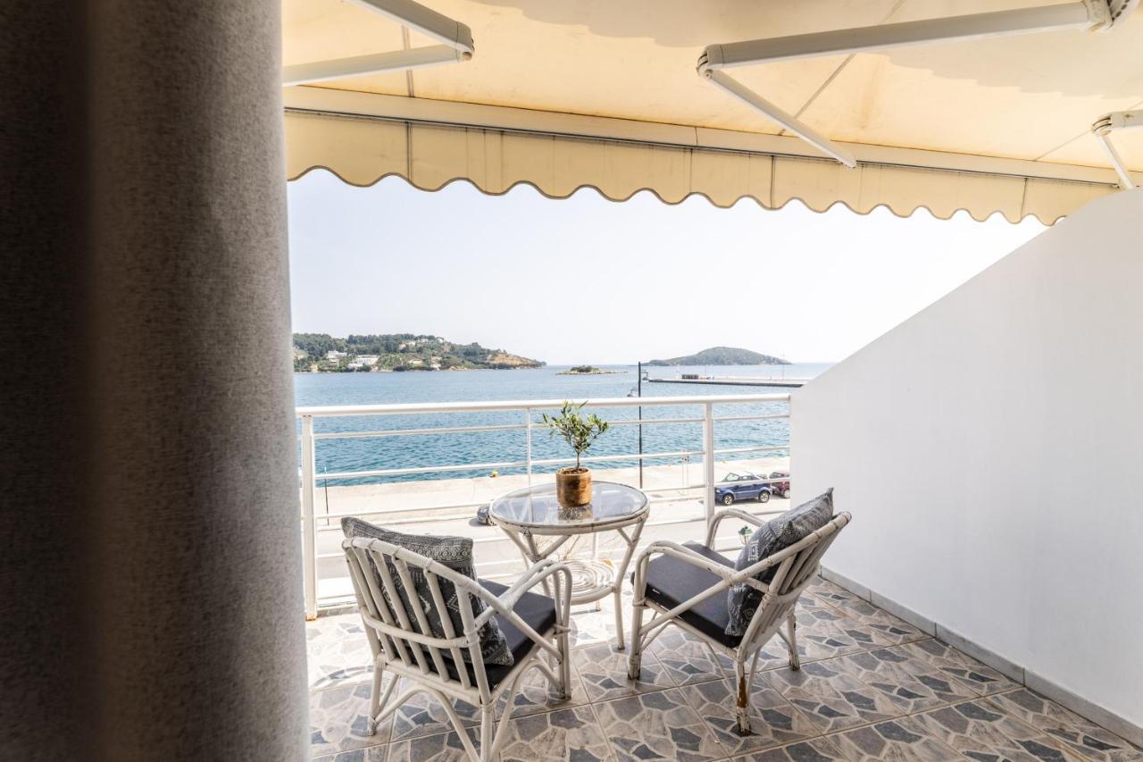 Апартаменты Casa Blue Marine, Philian Collection Скиатос Экстерьер фото